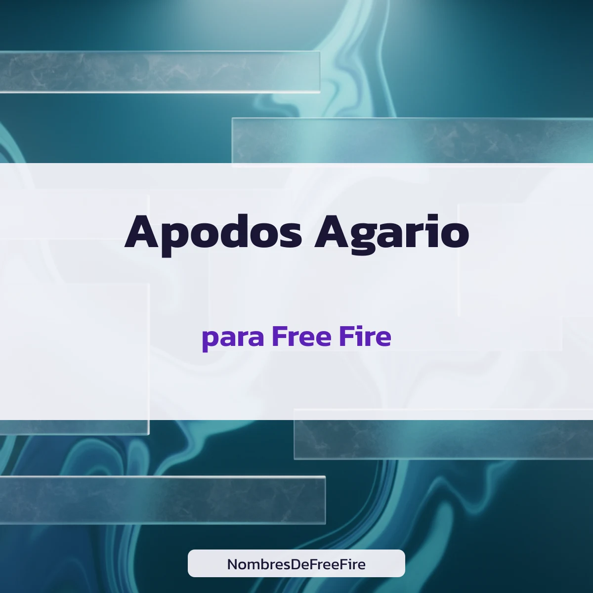 Nombres para Agario con letras especiales y número de caracteres