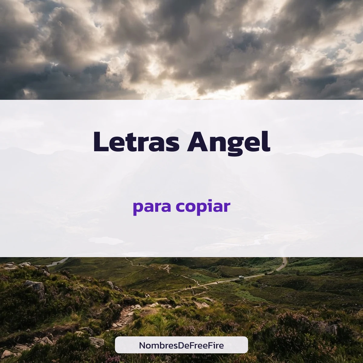 Símbolos de ángel para nombres de Free Fire