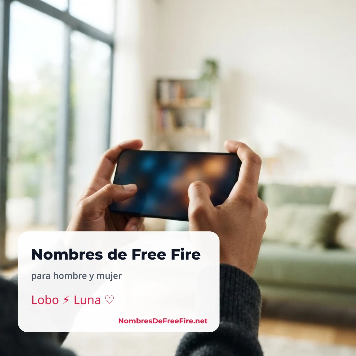 Nombres de Free Fire para hombre y mujer creados por NombresDeFreeFire.net